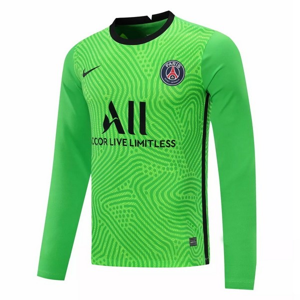 Camiseta Paris Saint Germain ML Portero 2020-2021 Verde